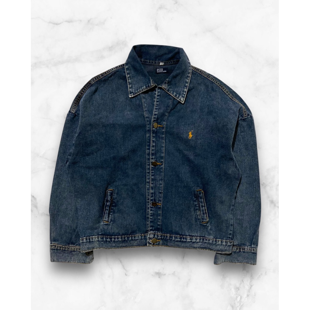 Polo Ralph Lauren Cropped Denim/Jeans Jacket