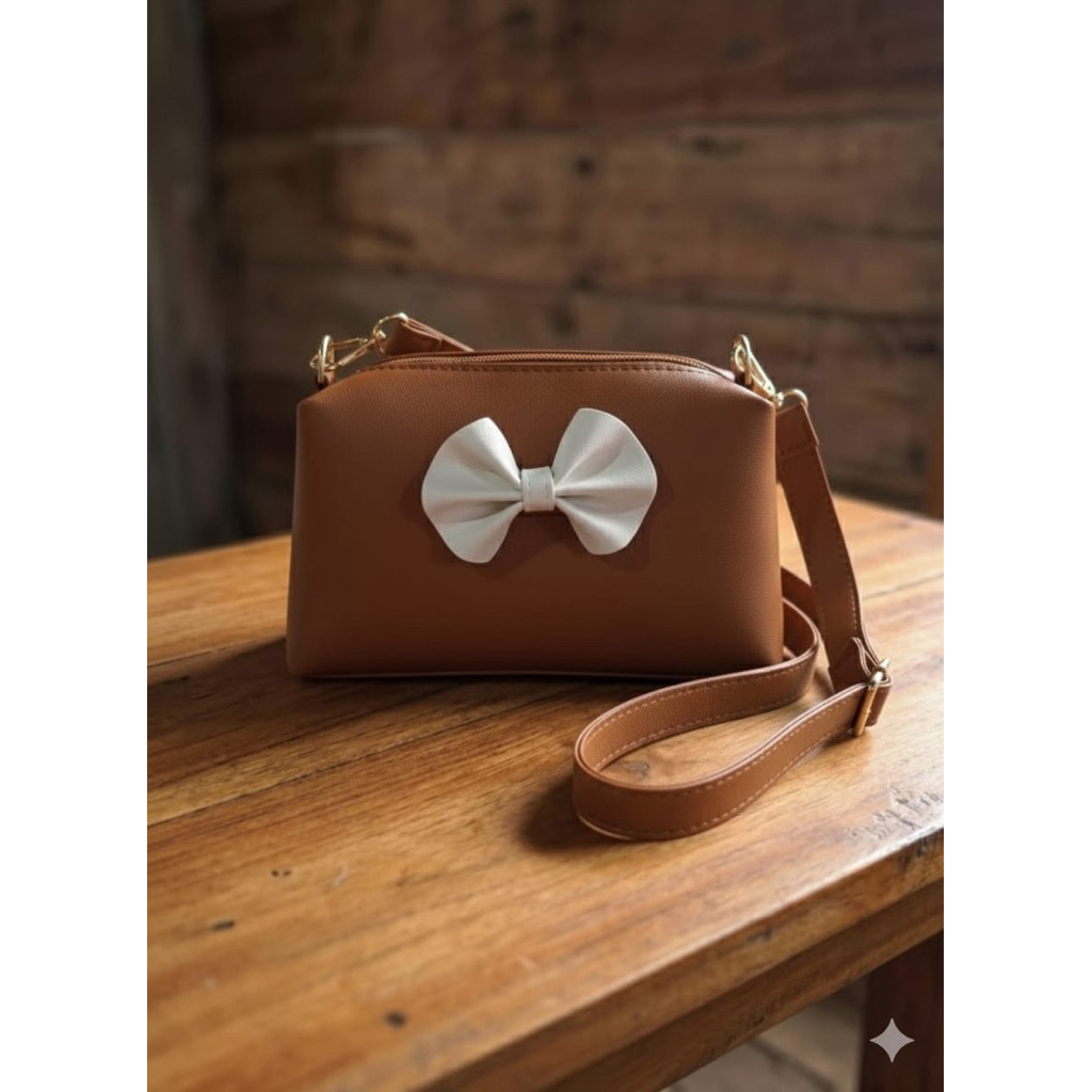 Tas selempang pita wanita kekinian slingbag