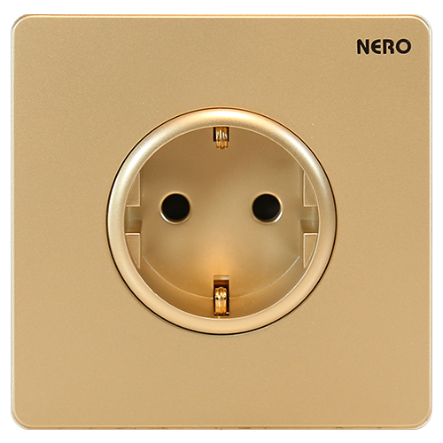 NERO STOPKONTAK/COLOKAN CASA X216VG-GOLD