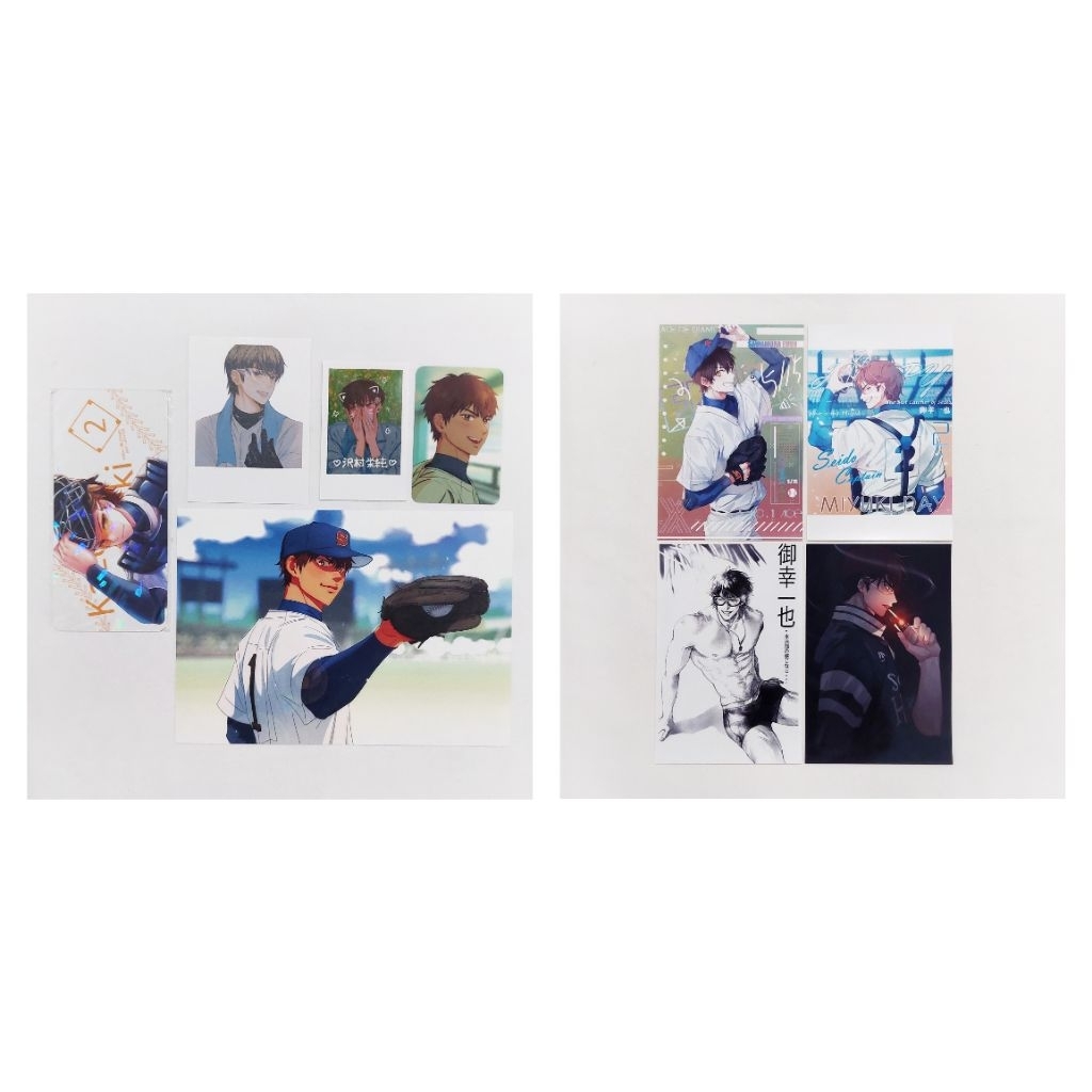 Daiya no Ace Artprint Postcard Neppuri Netprint Pbox Photocard PC Poca Polaroid Fanmerch