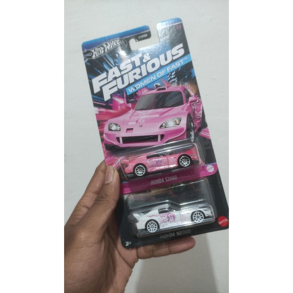 Honda Suki S2000 Pink dan Albino Hotwheels