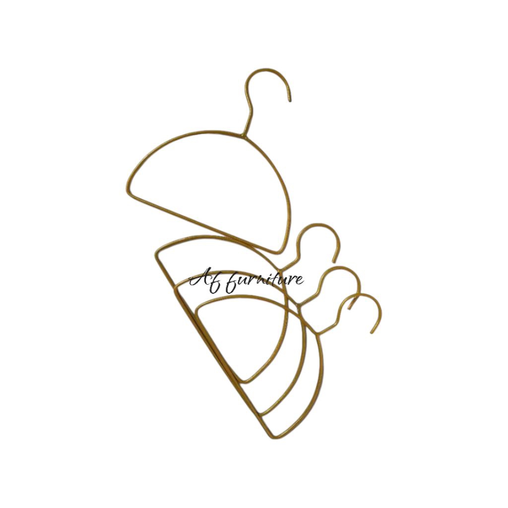 hanger besi gold / hanger hijab