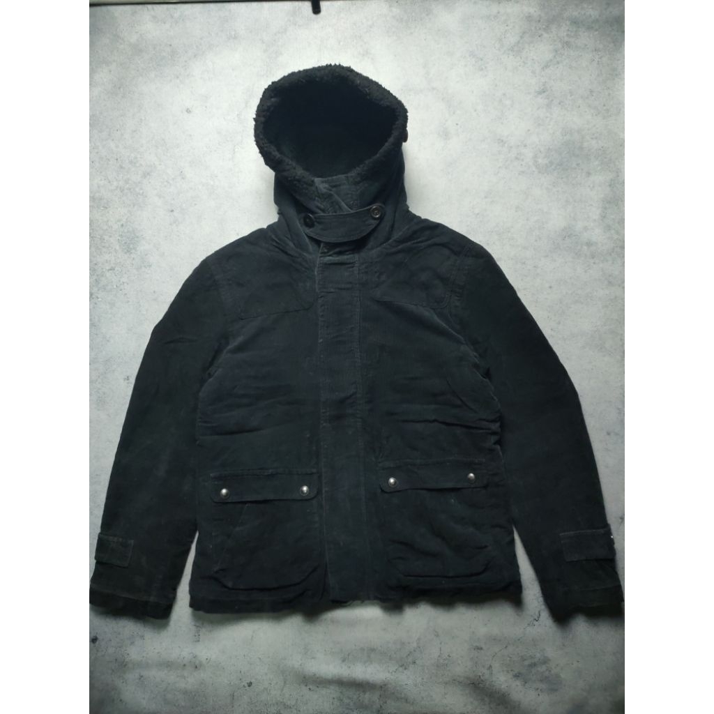 Grn Vintage Utility Corduroy Jacket