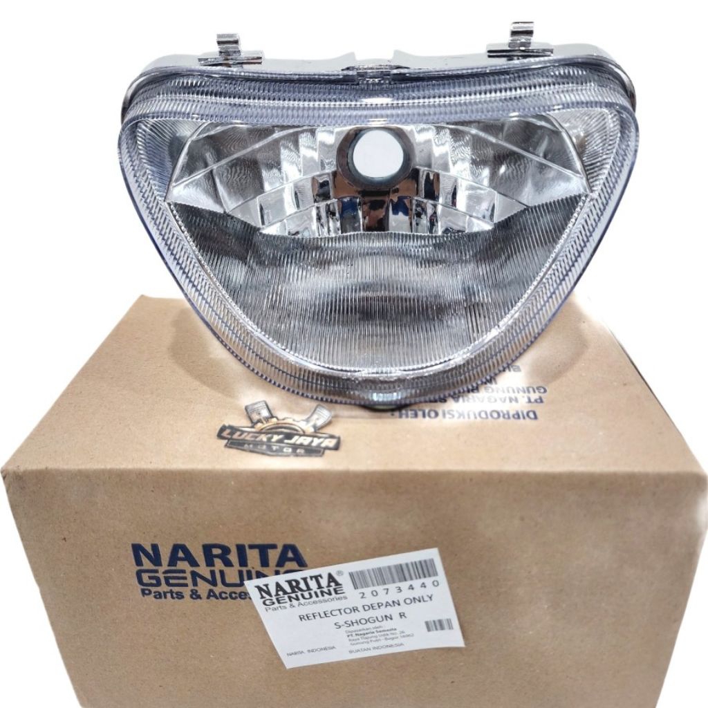 reflektor lampu depan Shogun r 110 lampu depan Suzuki Shogun r new 110