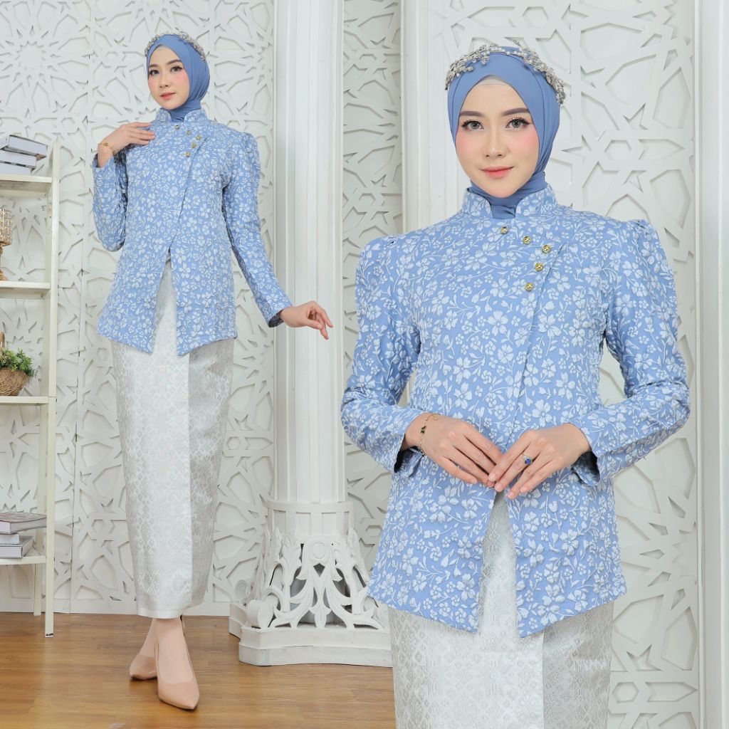 ( FREE HIJAB  ) COD BY AMIINAH STORE SETELAN KEBAYA KAEYLA JANGGAN FUKURO JAGUARD VIRAL 2025 // SETE