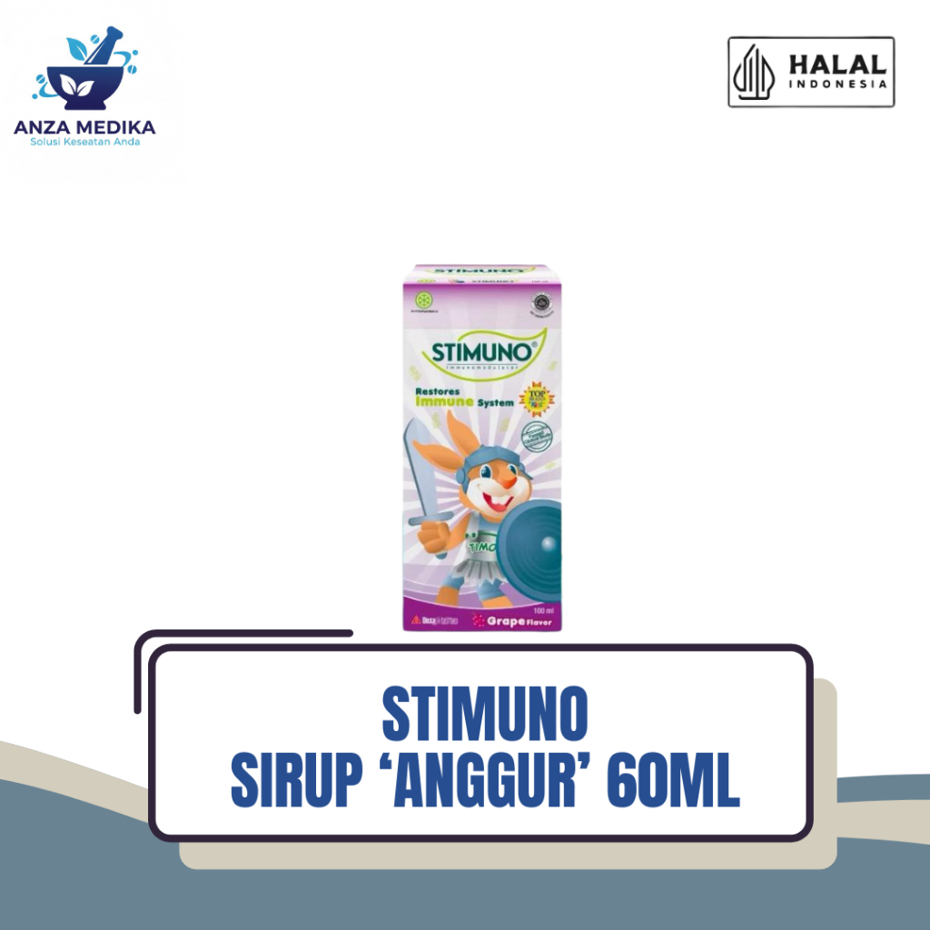 STIMUNO SIRUP ANGGUR – Imun Anak Rasa Anggur