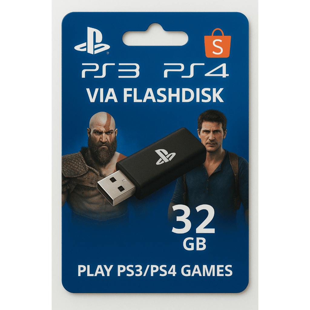 Flashdisk 32gb isi game PS3/PS4 HEN