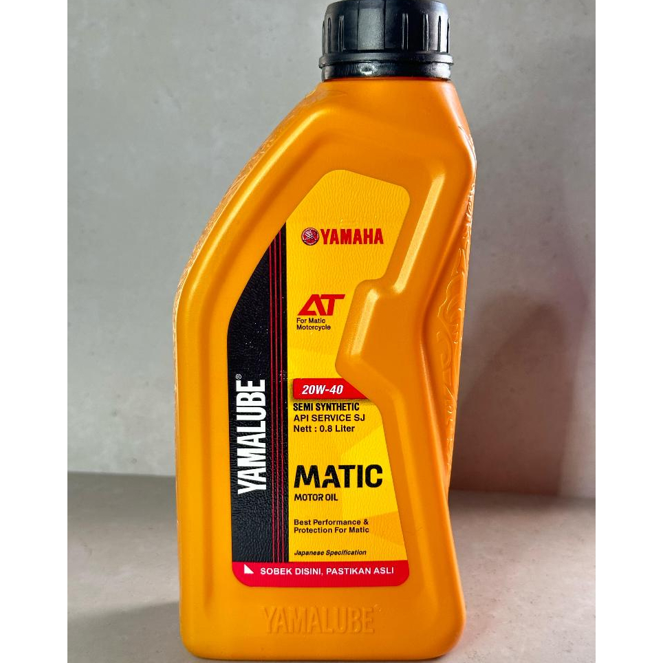 Oli Pelumas Yamalube Matic Mio Xeon Yamalube Matic 4T 0.8L Oli Yamaha 800ml