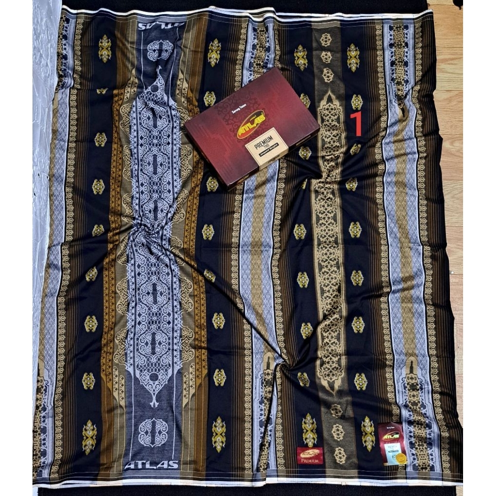 Atlas jacquard full songket jacquard