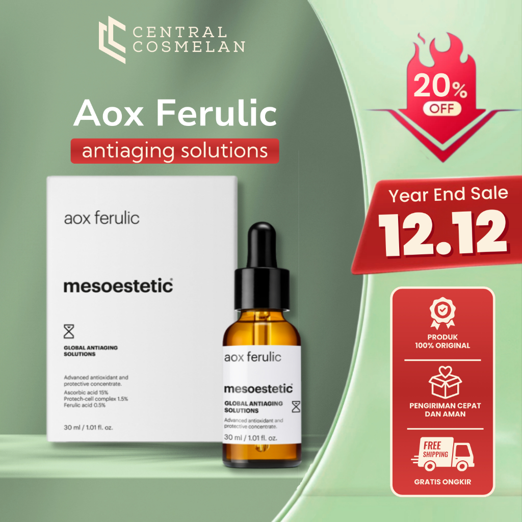 Serum Aox Ferulic Mesoestetic Global Antiaging Solutions Serum Anti Aging 30ml