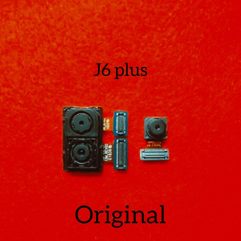 Kamera depan belakang Samsung j6 plus original cabutan