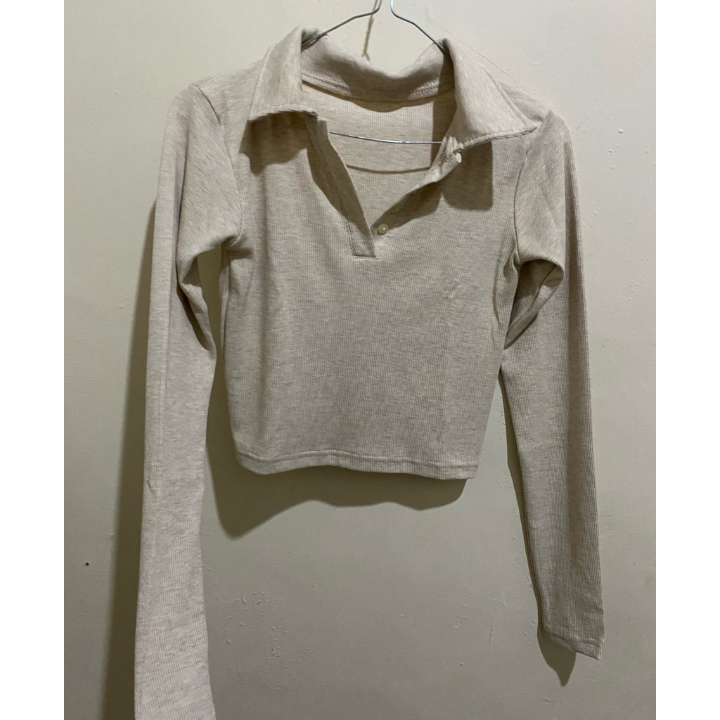 Asoka Crop Polo Knit