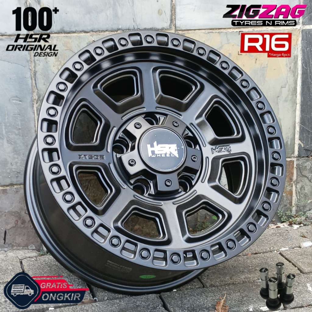 Velg Offroad R16 Taft Katana Vitara Pelek HSR XTS-02 Ring 16 Baru