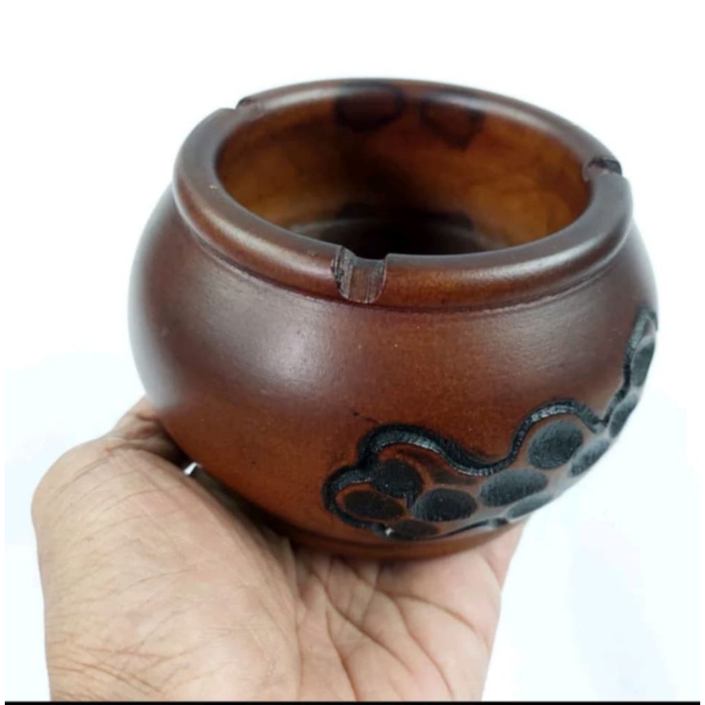 Souvenir Asbak Kayu Jati / Kerajinan Kayu / Kerajinan Kayu Ukir / Kerajinan Kayu