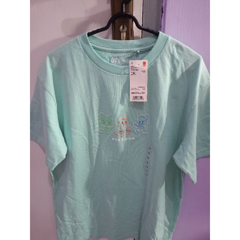 BARU UNIQLO KIDS UT POKEMON LENGAN PENDEK - KAOS ANAK UNIQLO UNISEX POKEMON UNIQLO KIDS UT POKEMON