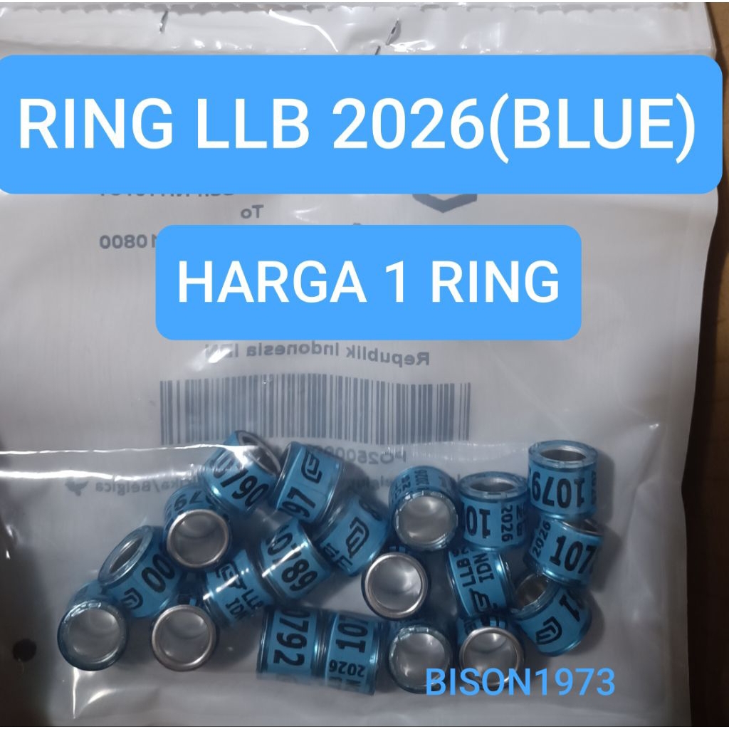 RING LLB 2026 MERPATI POS/RACING PIGEON (BLUE/BIRU)