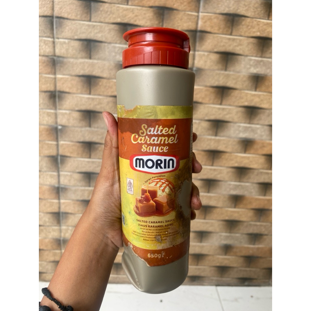 Morin Salted Caramel Sauce Karamel Saus 650gram