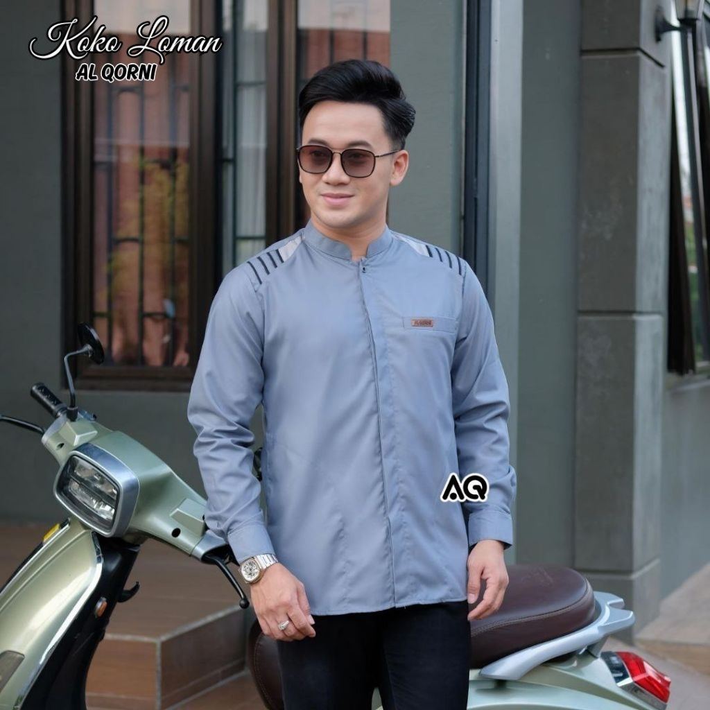 BAJU KOKO  DEWASA LENGAN PANJANG  DEWASA SALMAN /SAKURA