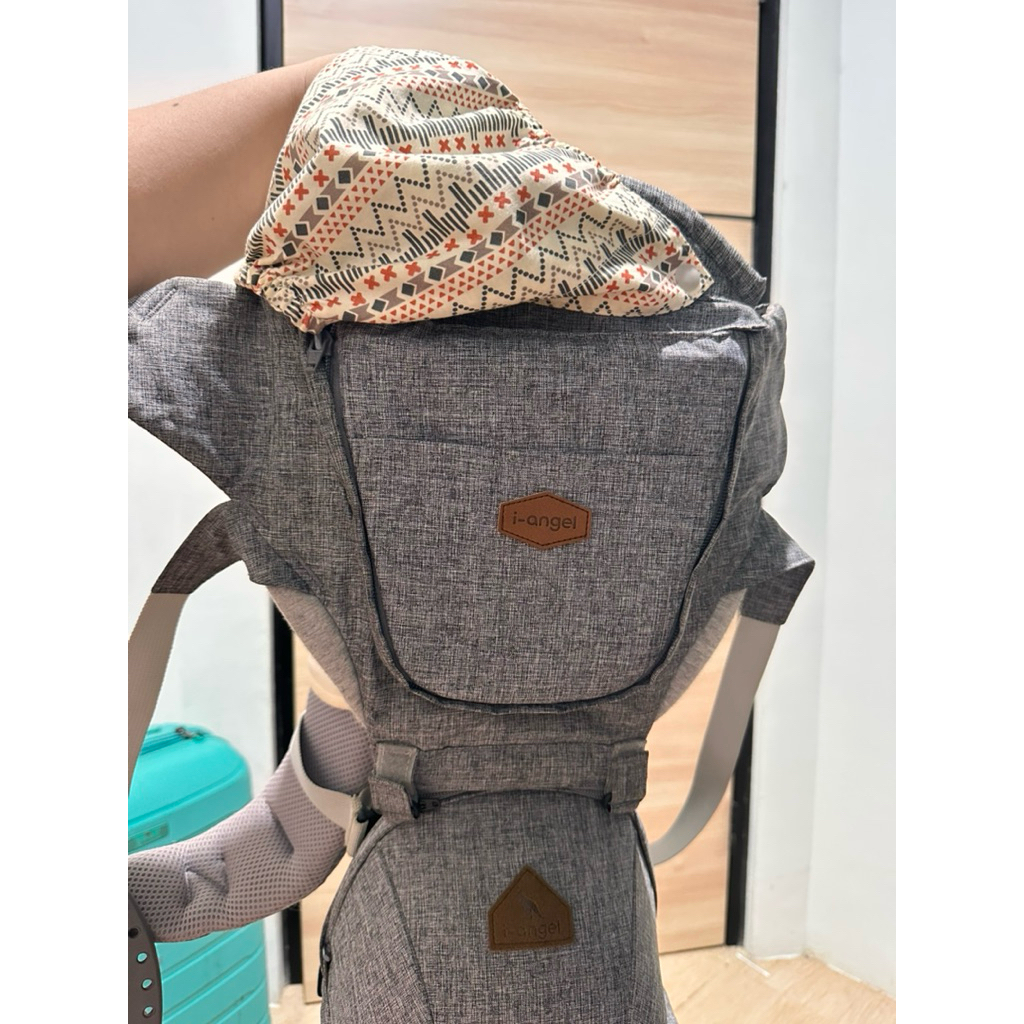 PRELOVED I-angel hipseat melange grey (original)