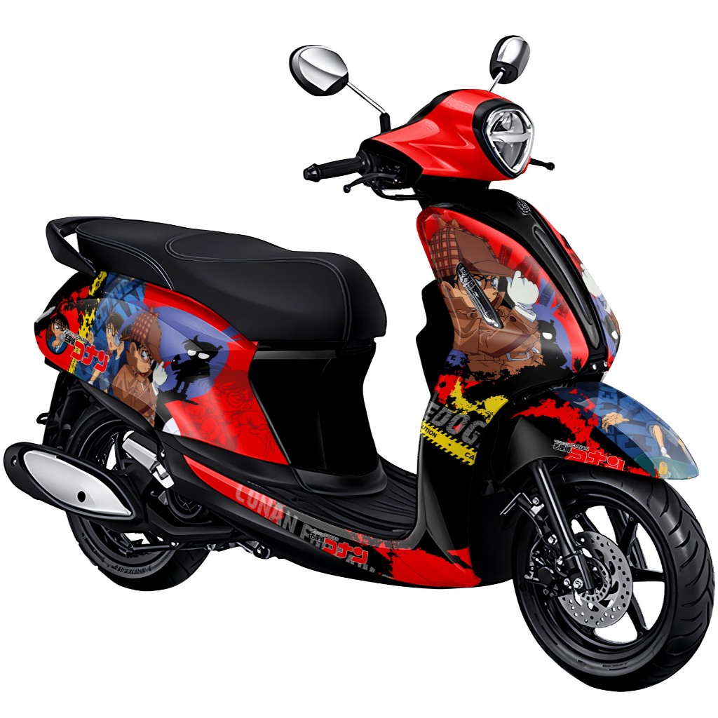 Stiker Filano Full Body Decal Motor Grand Filano 125 - detective Conan Edogawa