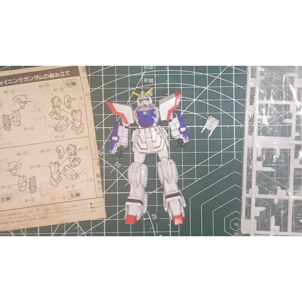 NG 1/200 Shining Gundam Bandai Vintage