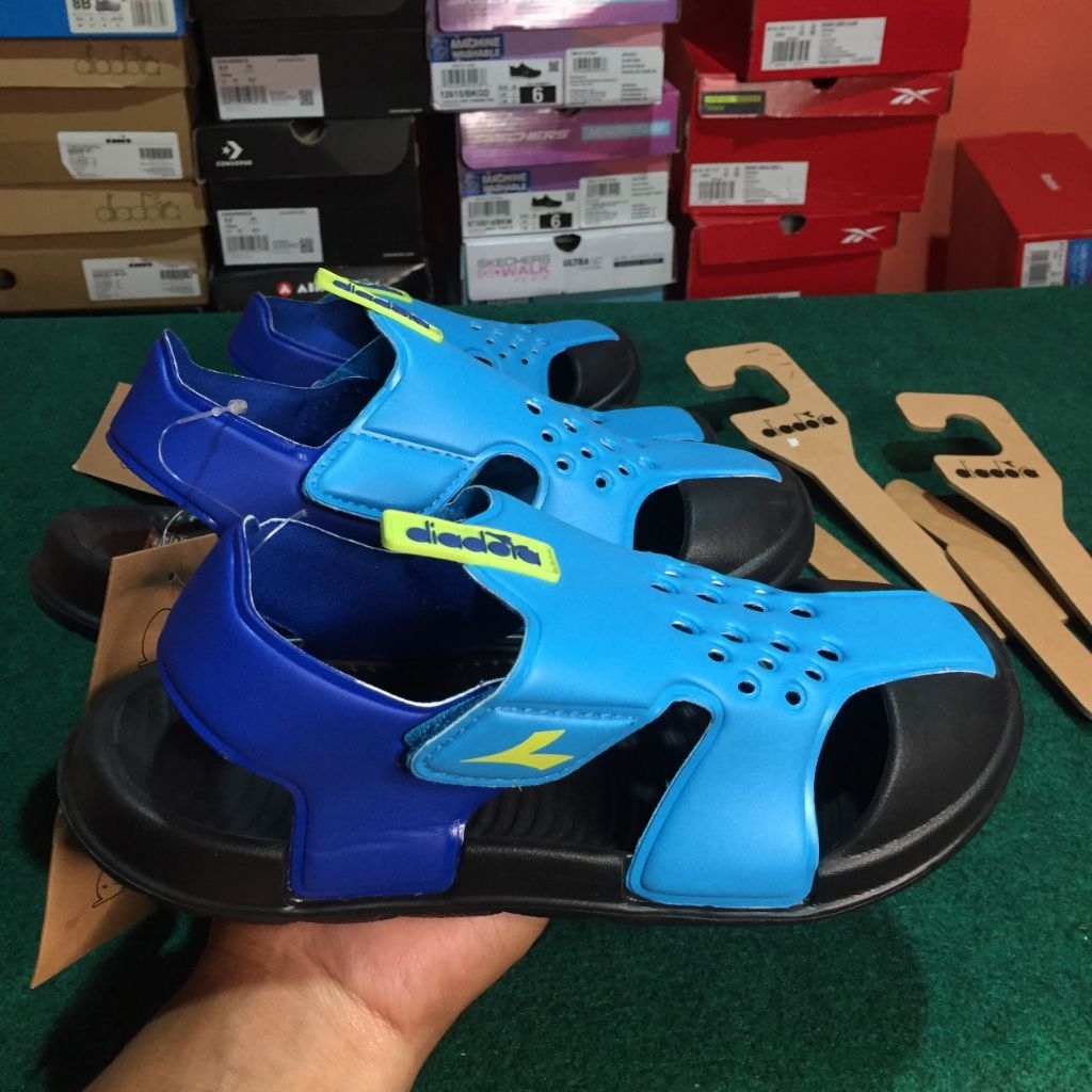 Sandal Diadora  ENNIO JR Blue/Black Original