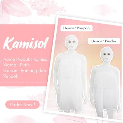 [GROSIR] Kemben SPA | Kemben Salon | Kamisol Salon | Kemben Sekali Pakai | Kamisol Disposable Uk. Pa