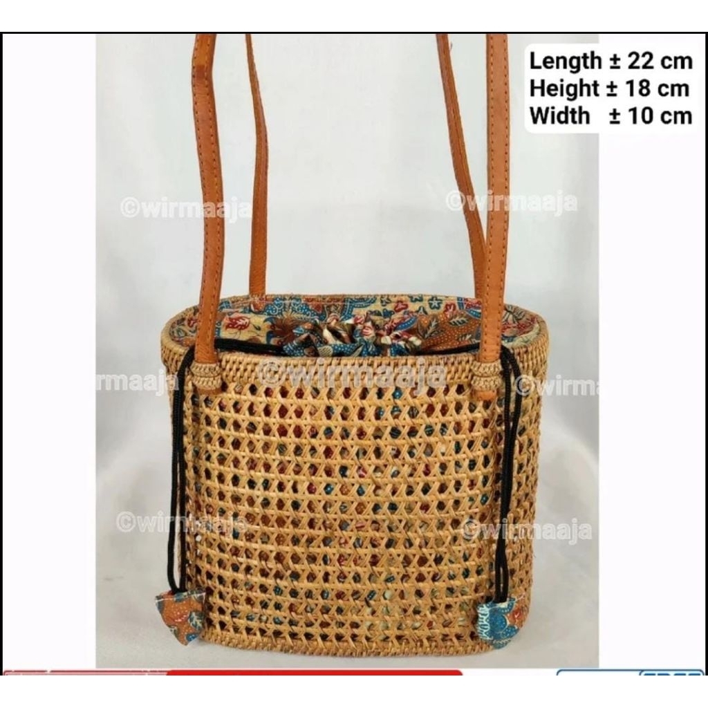 tas rotan jinjing wanita