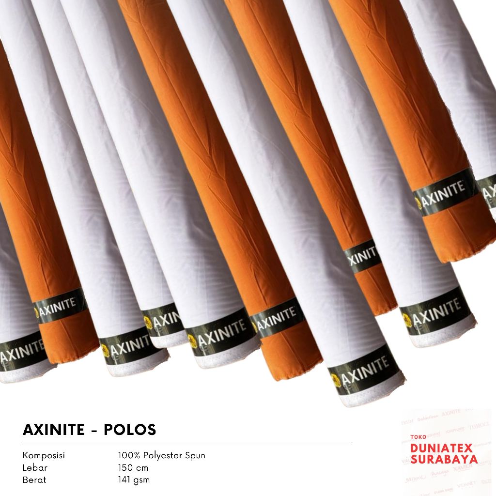 Kain AXINITE Seragam Atasan Baju Sekolah