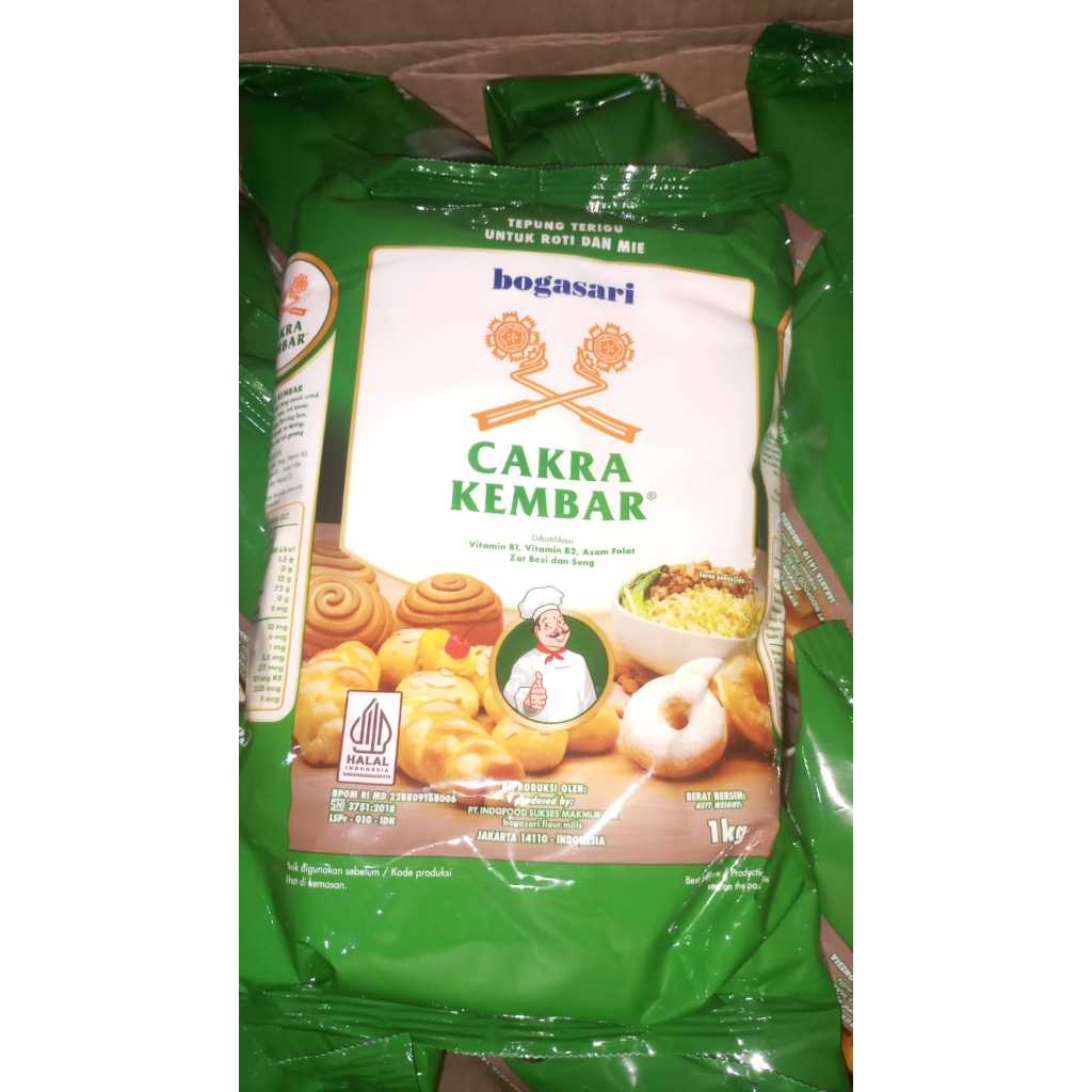 CAKRA KEMBAR Terigu Protein Tinggi 1 kg