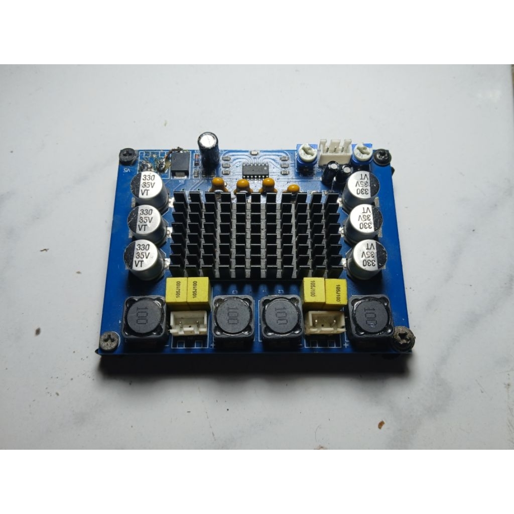 Kit Stereo Power Ampli Class D 120watt per chanel