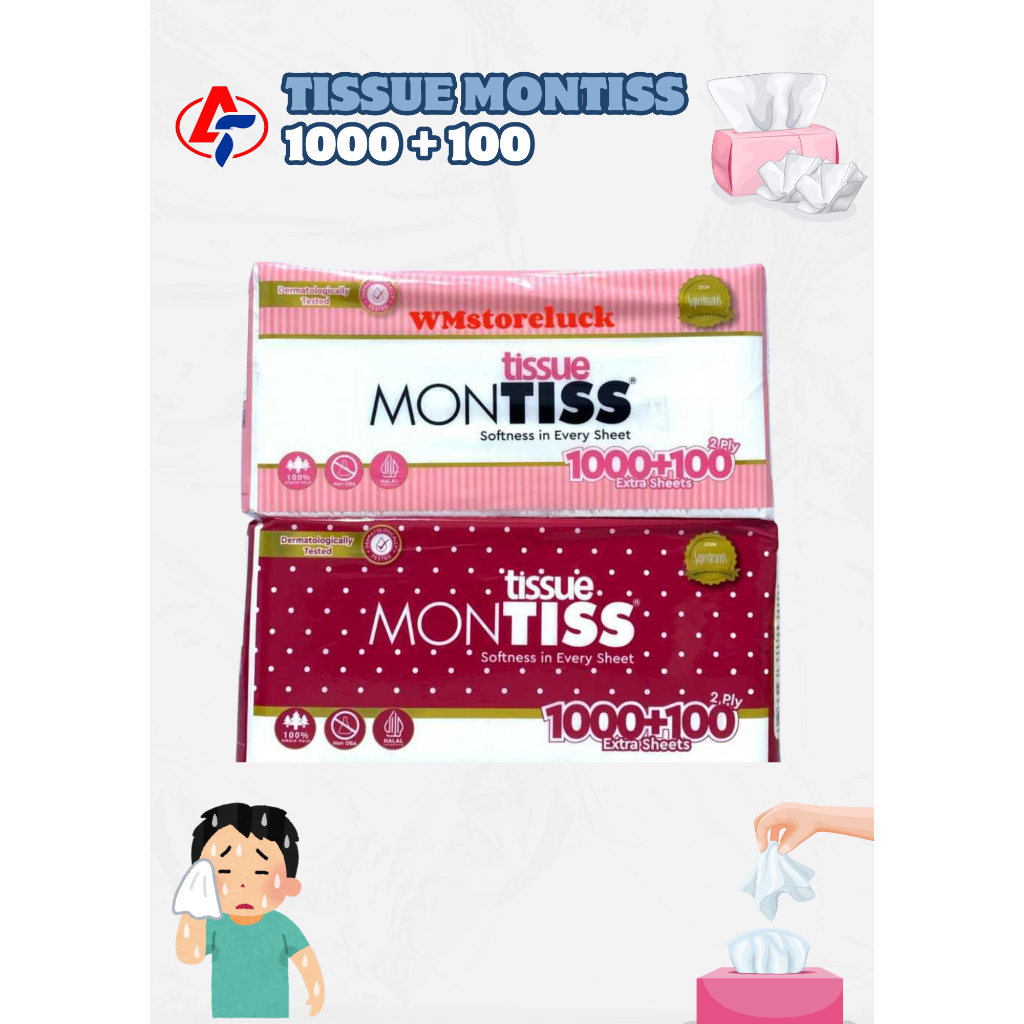 TISSUE MONTISS 1000+100
