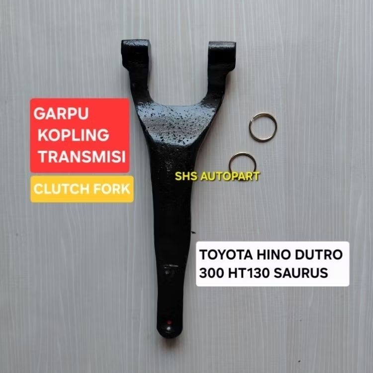 Garpu kopling transmisi clutch fork HINO DUTRO HT130 SAURUS HINO 300