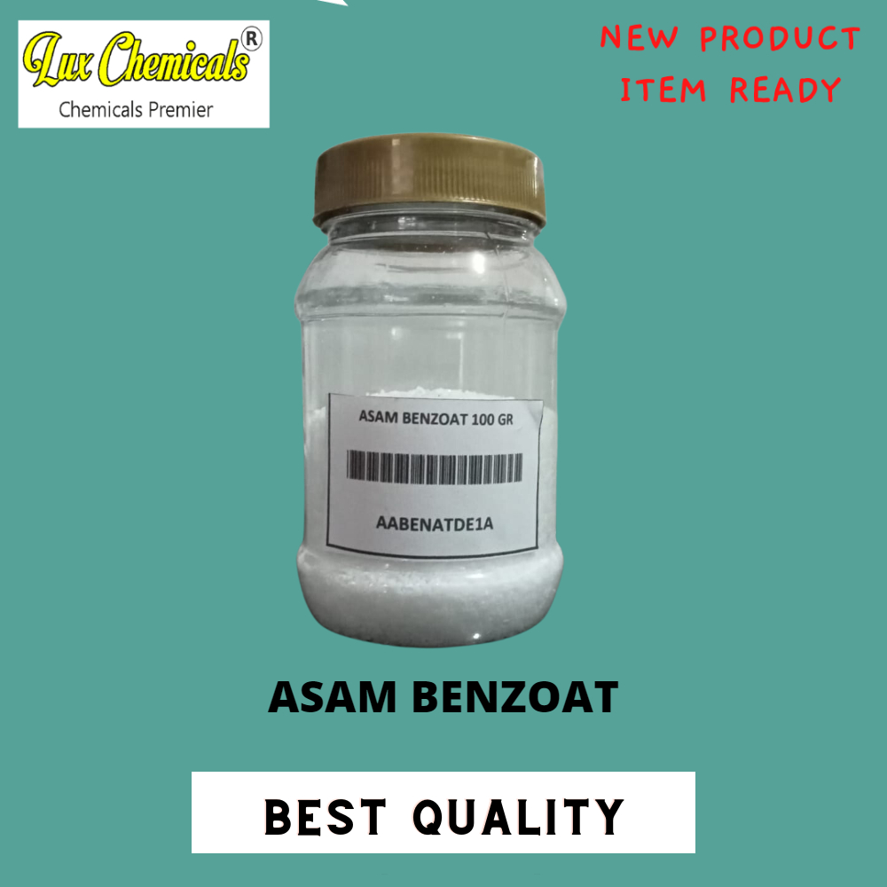 ACID BENZOIC / ASAM BENZOAT 100 GRAM BEST QUALITY