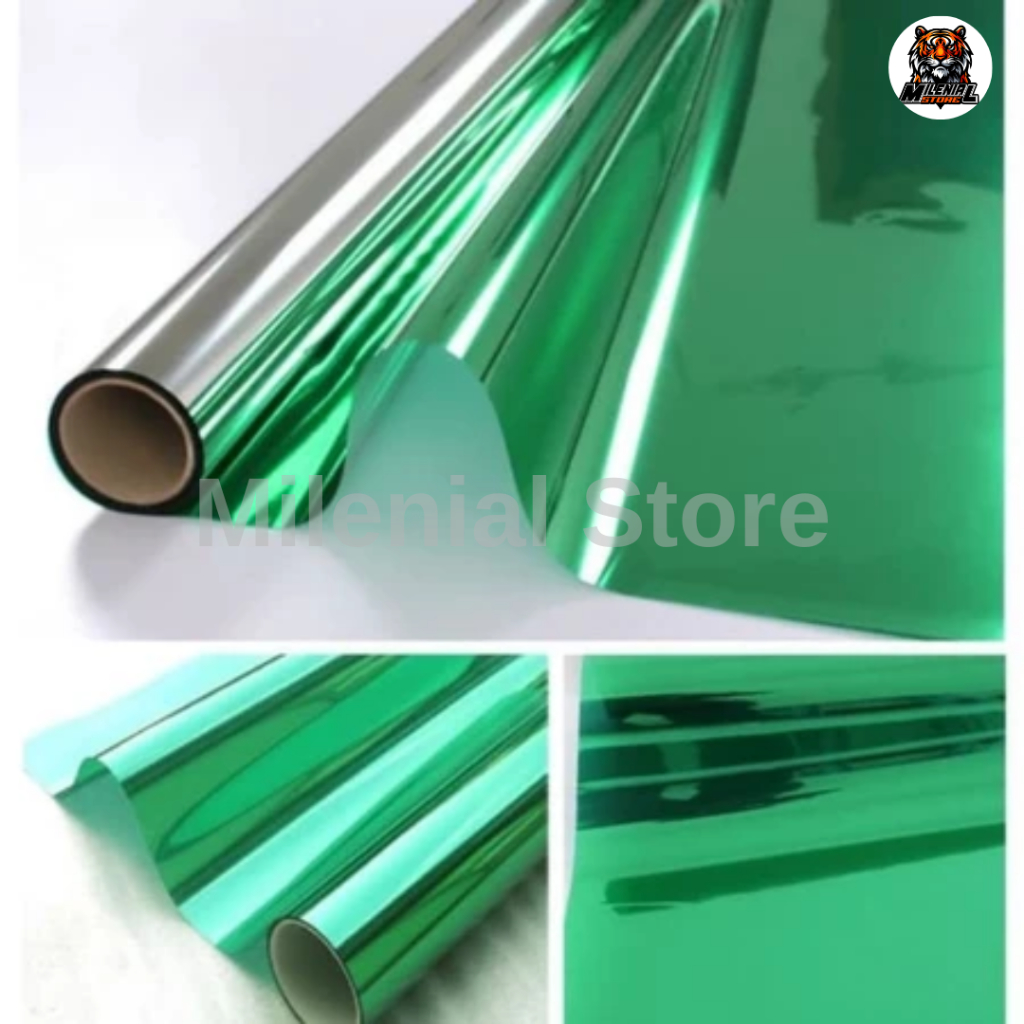 Kaca Film One Way Hijau – Window Film Mobil & Rumah Anti UV 99%