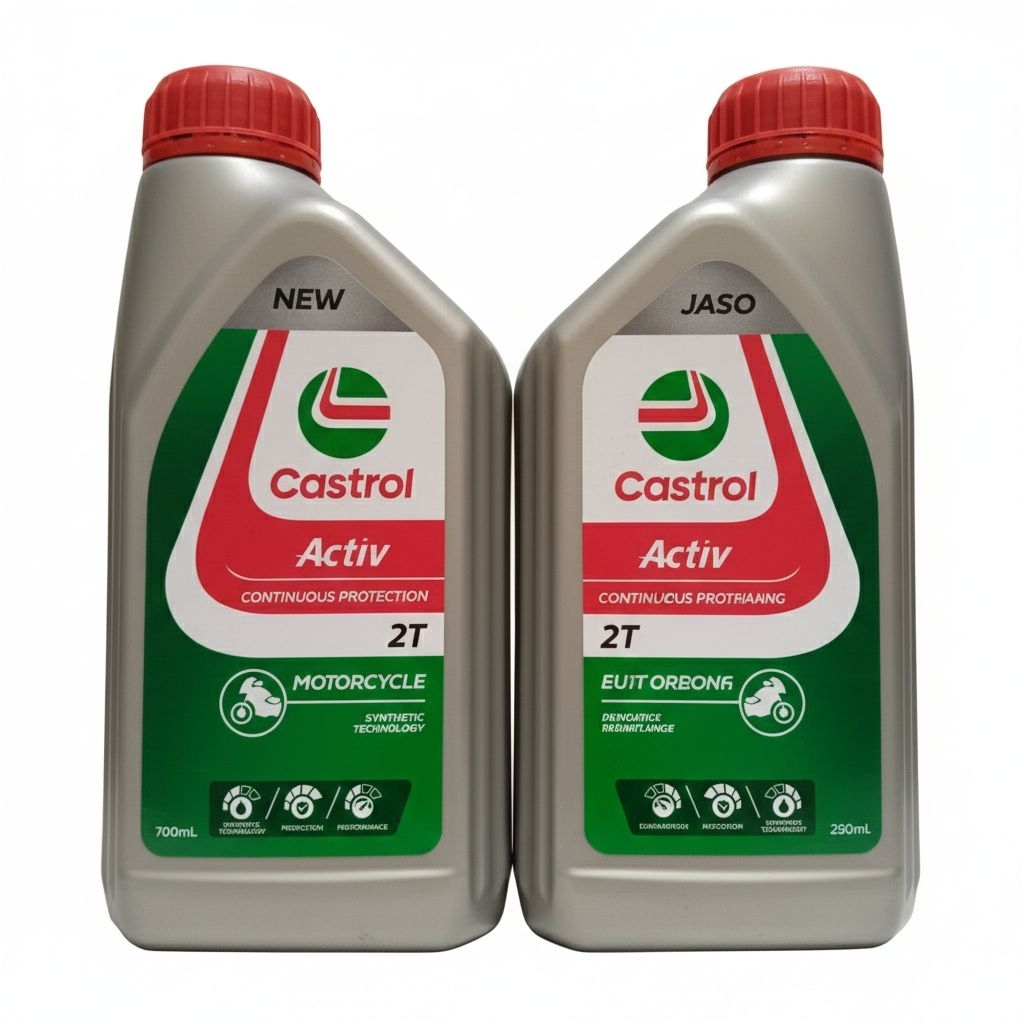 Oli Castrol 2t Oli Castrol 2tak Oli Samping Castrol 2T Low Smoke 700ml