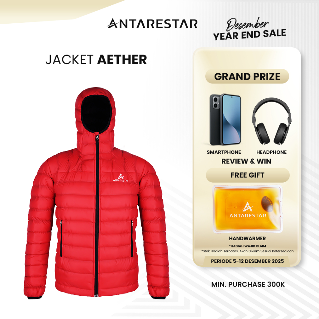 ANTARESTAR Official - Jaket Gunung Pria Wanita Aether Jacket Musim Dingin Jaket Gelembung Outdoor