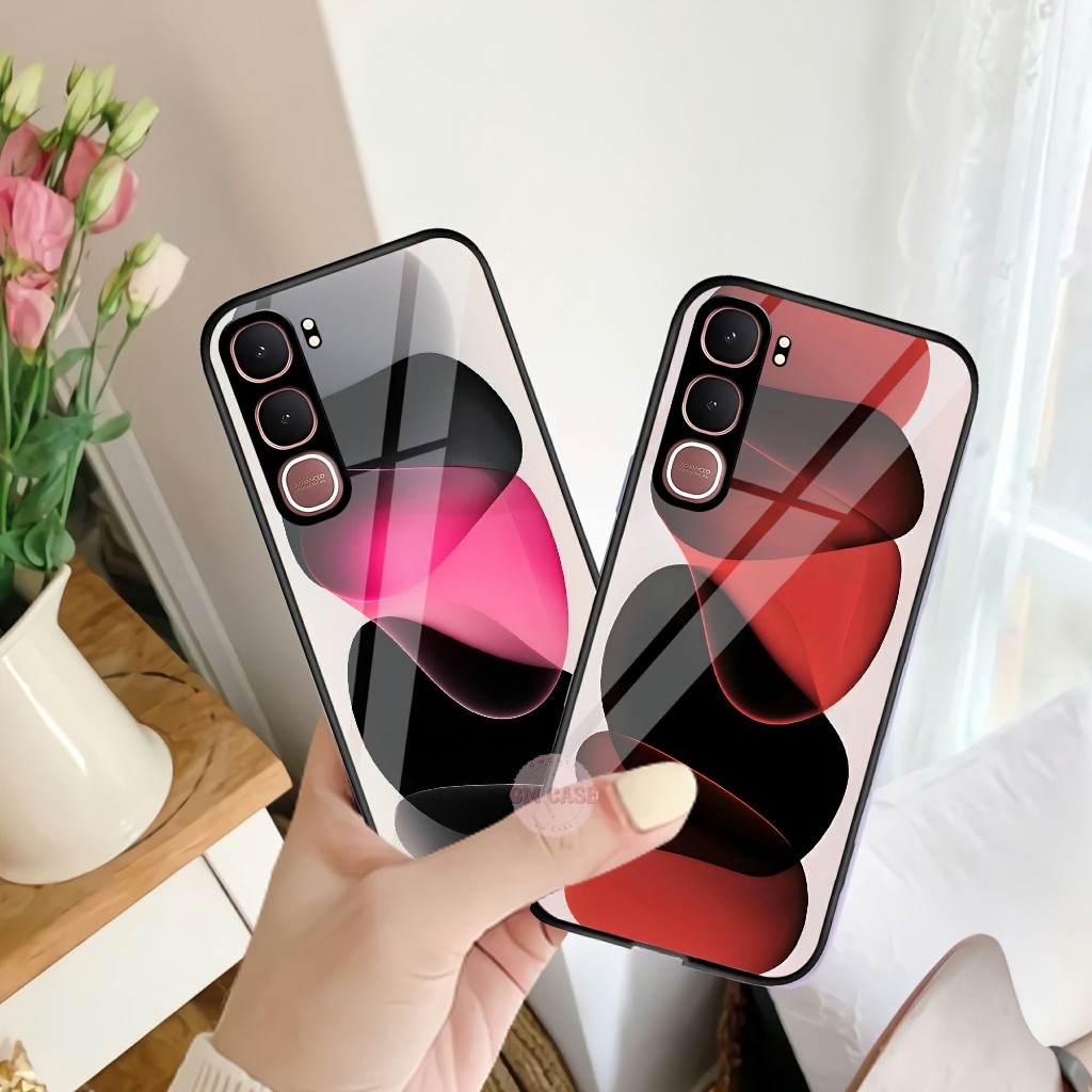 Softcase kaca VIVO Y21d TERBARU - Casing Hp VIVO Y21d - Casing Handphone -  U 634