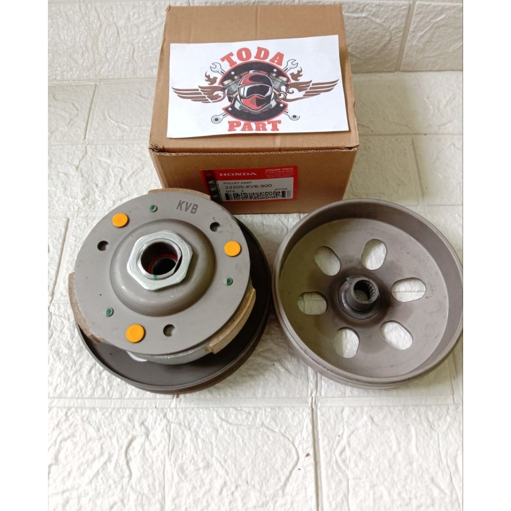 Pully Assy KVB vario 110 karbu, Vario 110 techno karbu