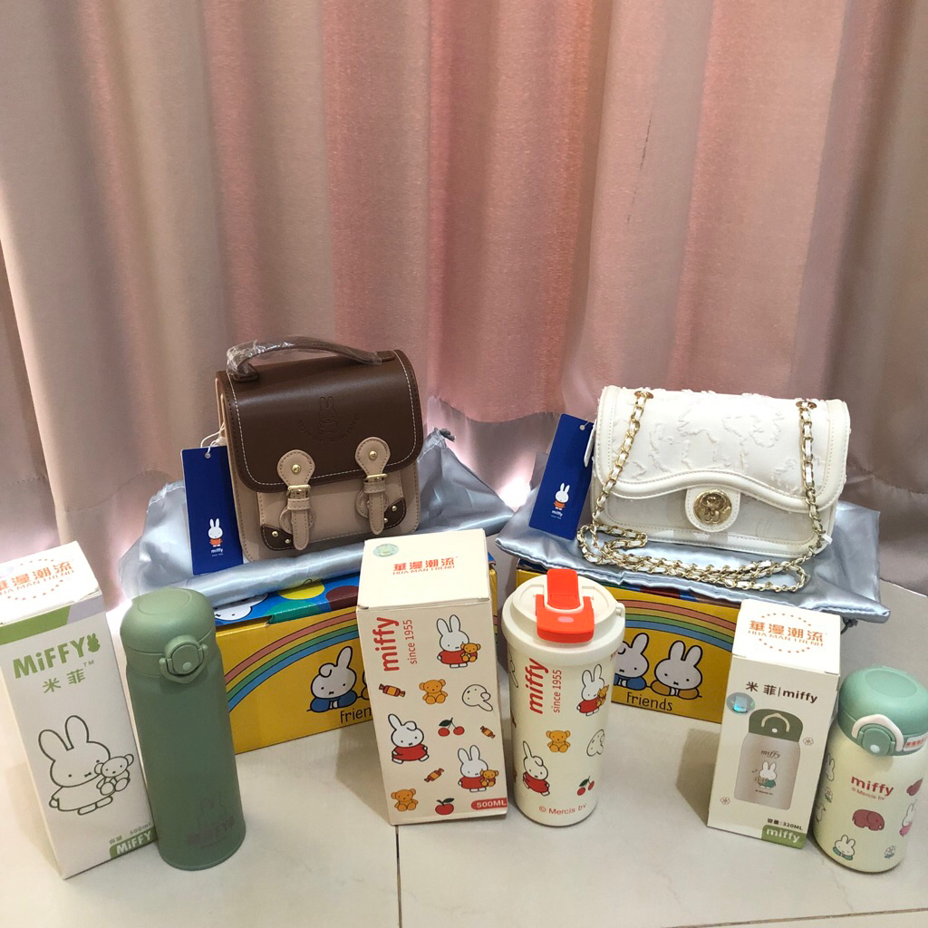 READY STOK TAS MIFFY BOTOL MIFFY | tumblr miffy