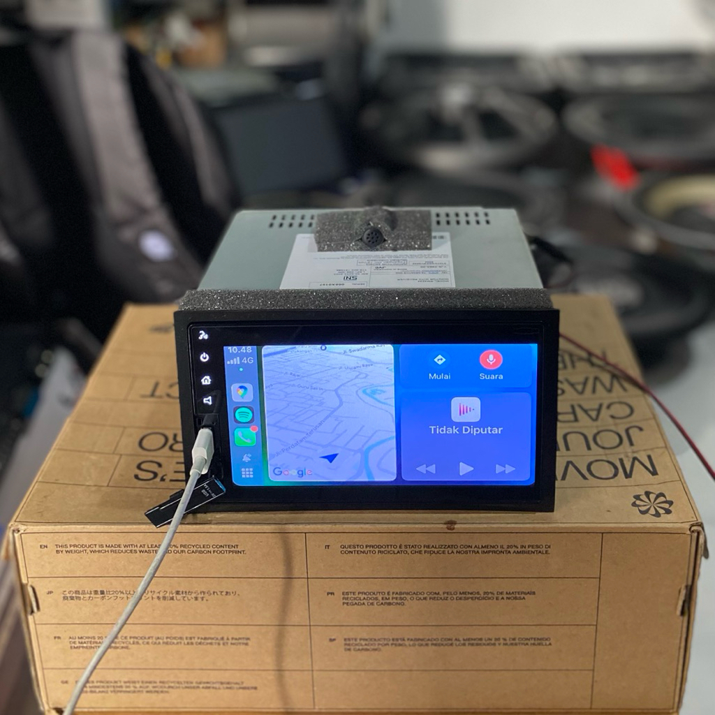 Head Unit JVC RM4Z24 Original Suzuki Jimny Apple Carplay dan android auto