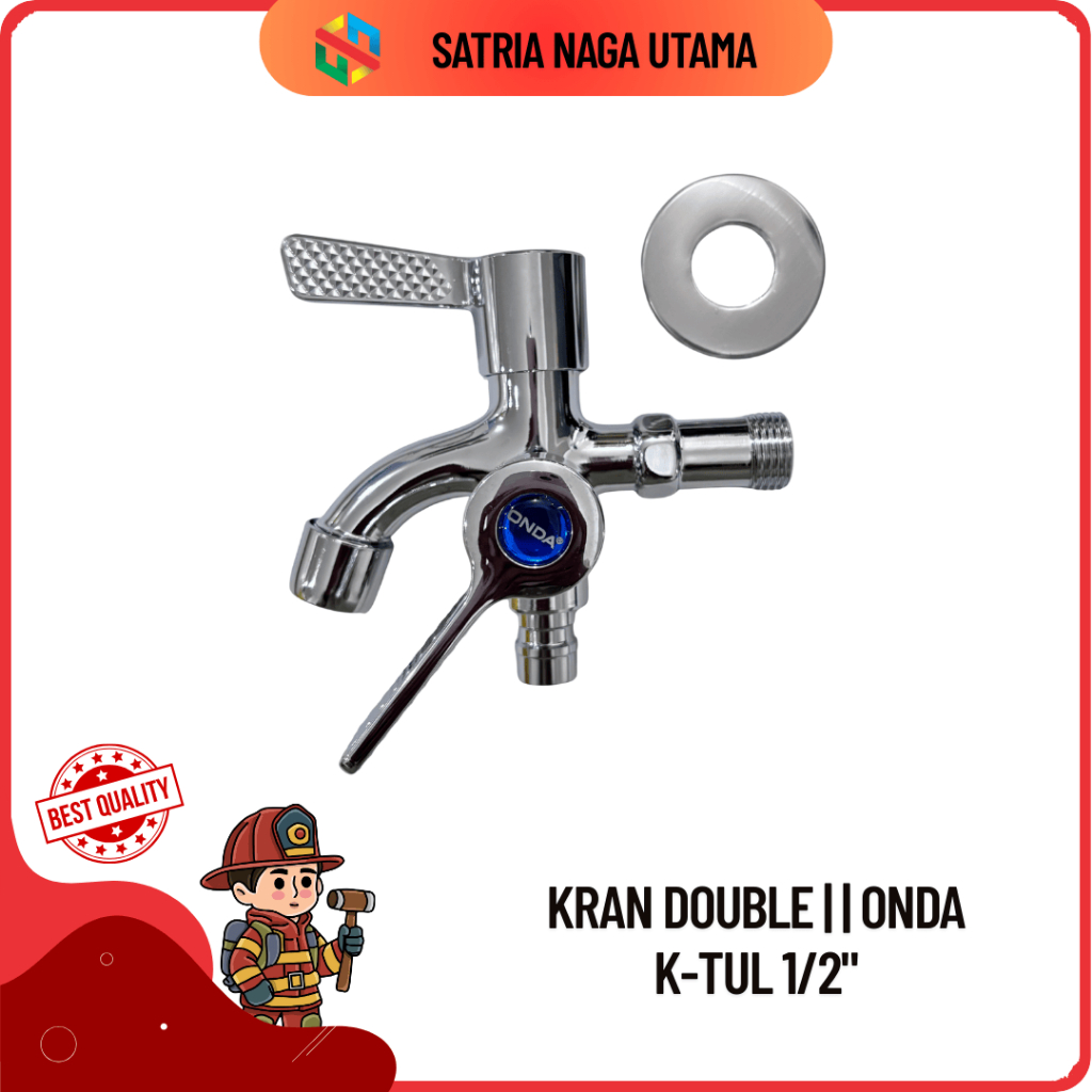 Onda - Kran Cabang 2 K-TUL 1/2 Inch