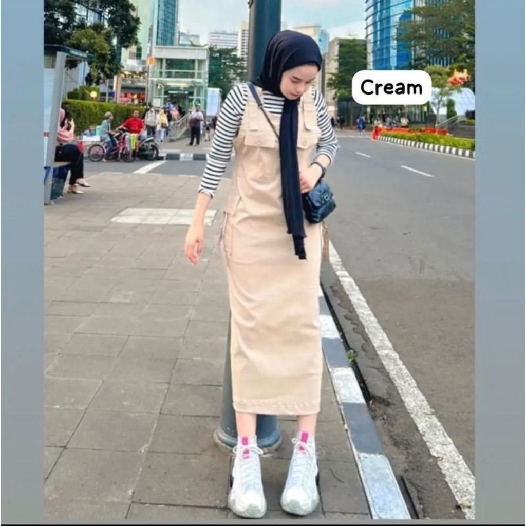 Jumpsuit Rok Cargo - Overall Premium - Koraean Style - Jumbo XXL