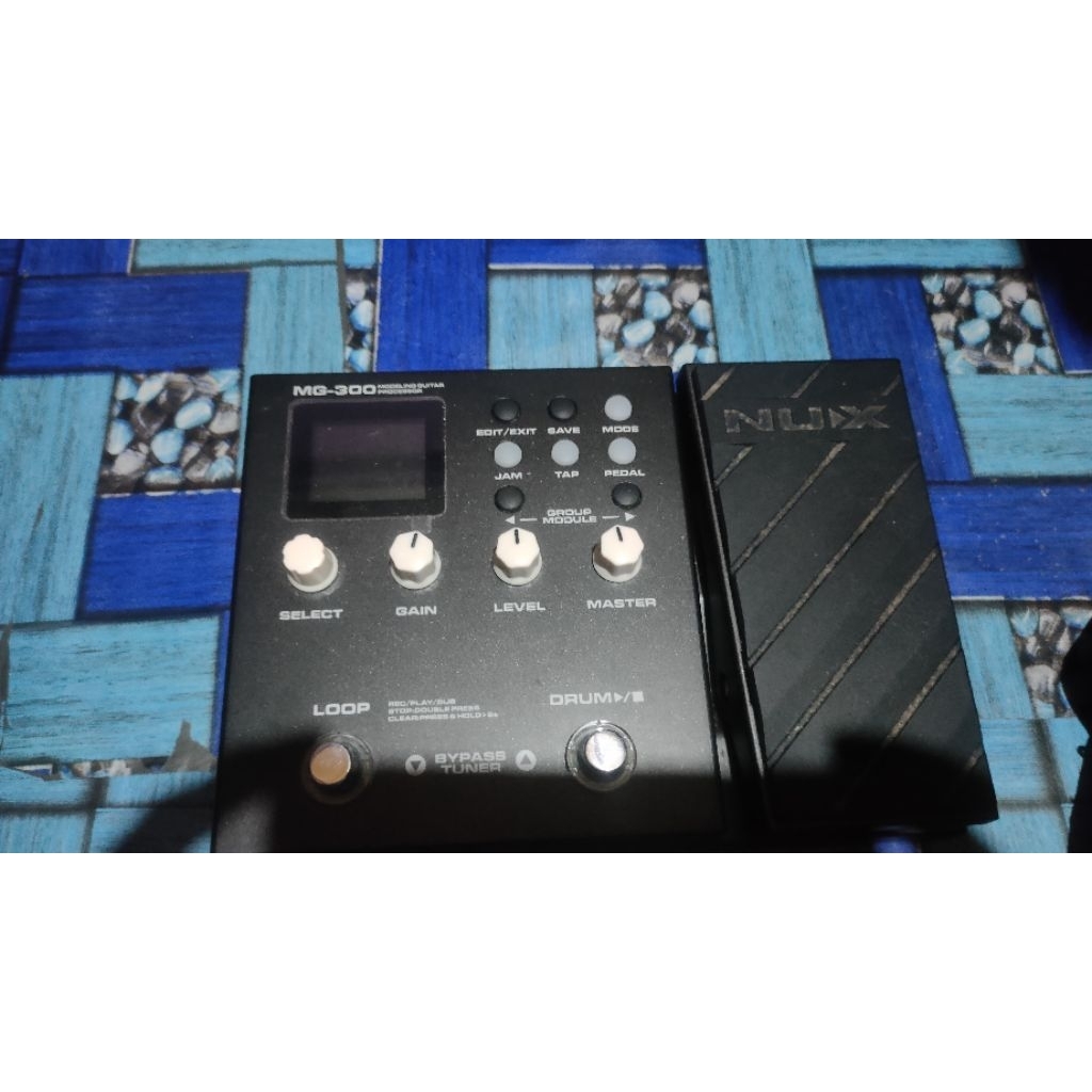 efek guitar nux mg 300 second
