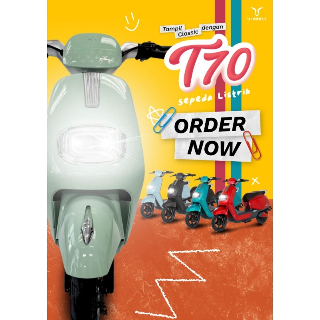 Uwinfly T70 Sepeda Listrik