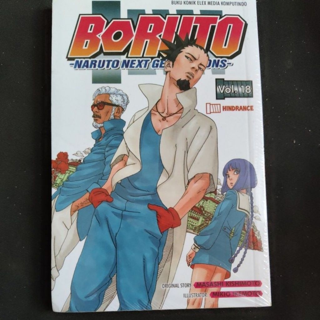 Komik Boruto 18 (segel)
