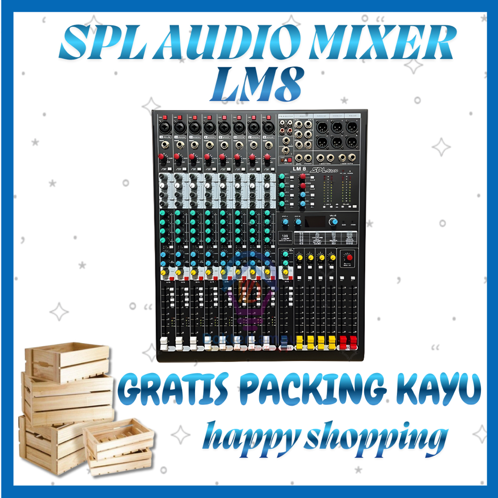 SPL Audio Mixer LM8 Mixer 8 Channel