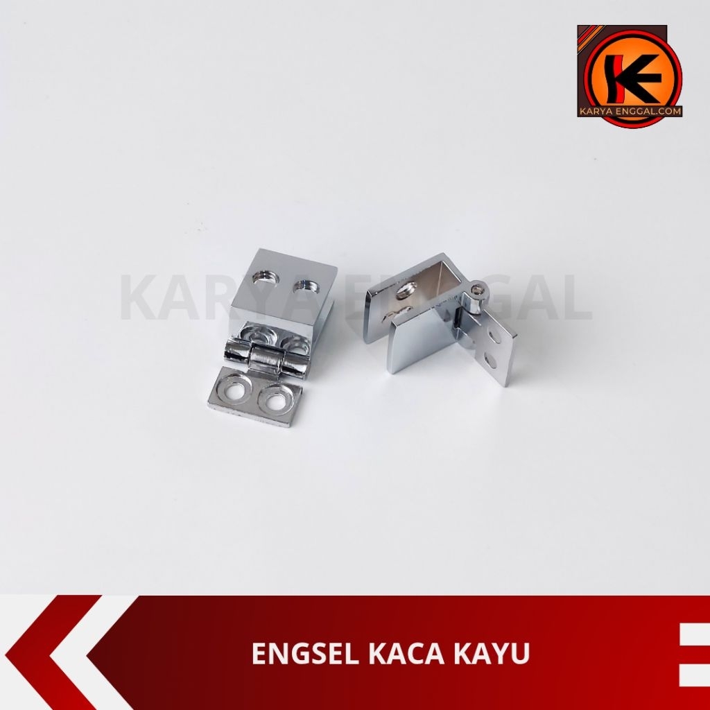 Engsel Kaca Jepit/ Engsel Pintu Kaca Ke Kayu / Engsel Pintu Kaca Kabinet Etalase