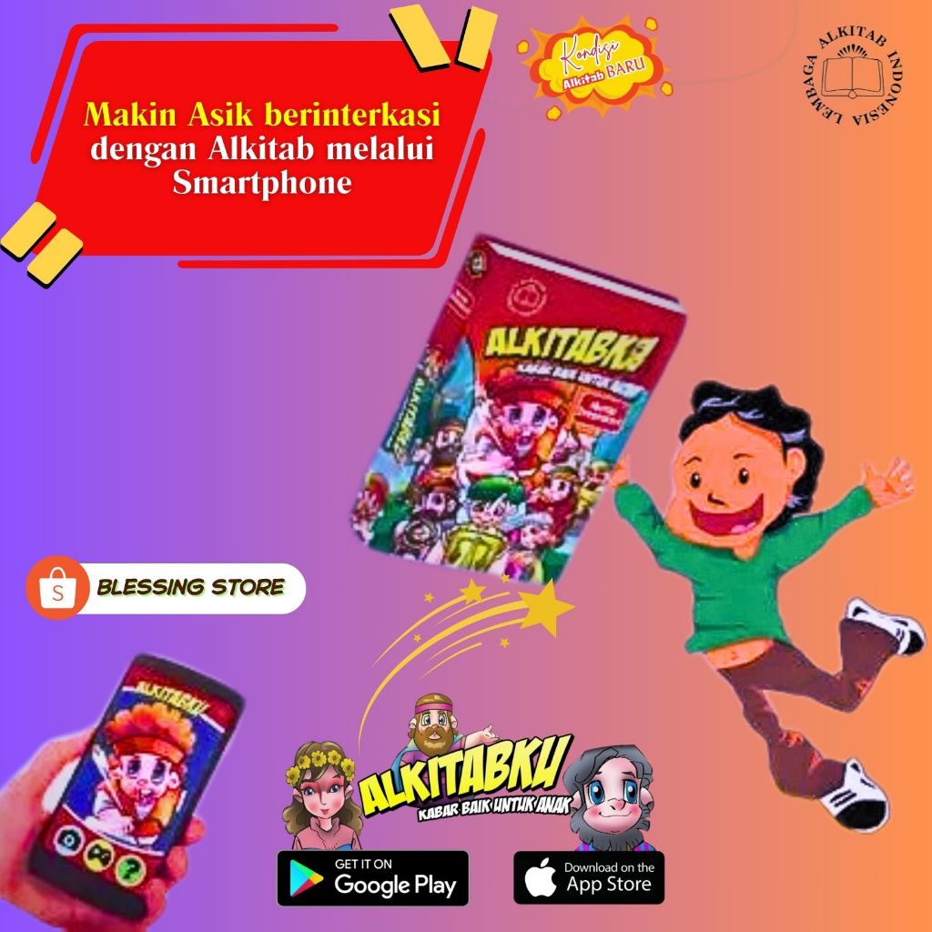 Alkitab Interaktif untuk Anak TB1/ Hard Cover / Alkitab Audio/ Alkitab Berbicara TB 053 TI Alkitabku