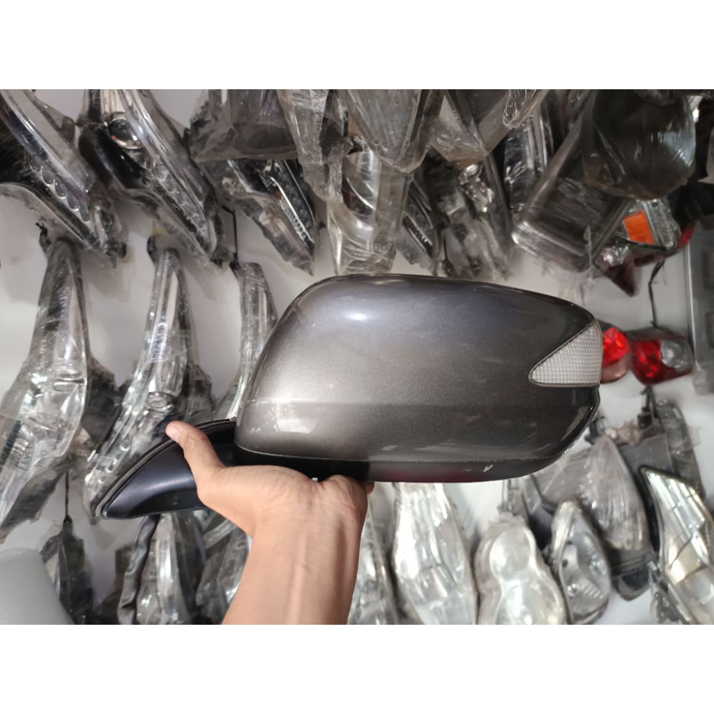 Spion Honda Jazz Ge8 2008-2013 Retract Otomatis Lipat Sebelah Kiri Copotan Original